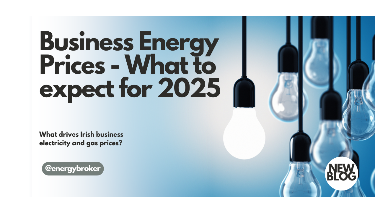 Lightbulb symbolising energy savings and smart electricity choices for small businesses in the Irish energy market